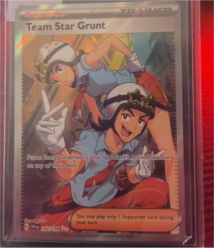 2023 Pokémon SV01: Scarlet & Violet Base Set #242 Team Star Grunt — front