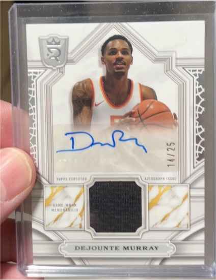 2023-24 Topps Royalty #RA-DM Dejounte Murray — front