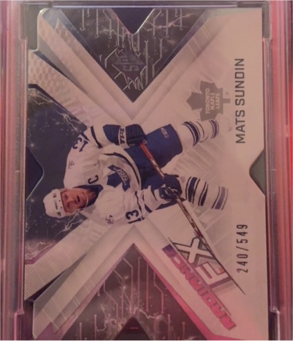 2022-23 Upper Deck SPx Radiance FX #240 Mats Sundin — front