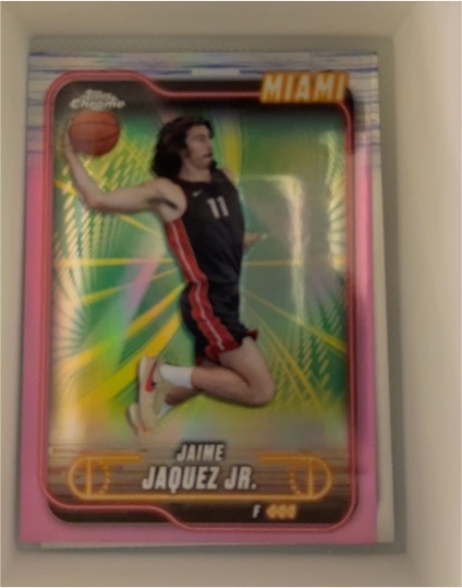 2024-25 Topps Chrome #36 Jaime Jaquez Jr. — front