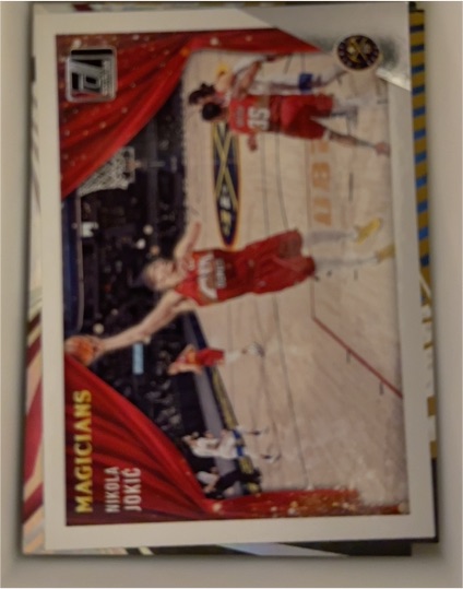 2021-22 Donruss #10 Nikola Jokic Magicians — front