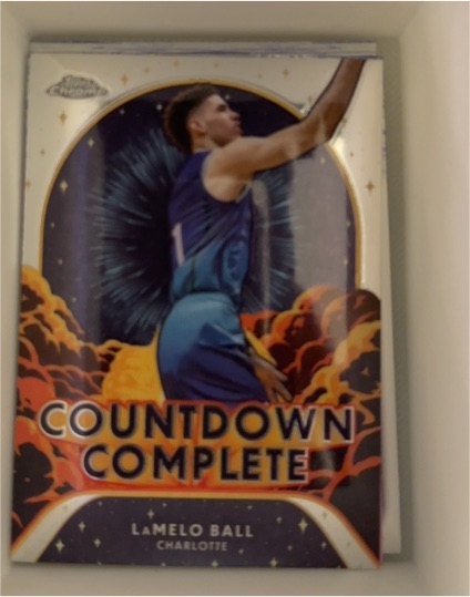 2024-25 Topps Chrome #CC-2 LaMelo Ball Countdown Complete — front
