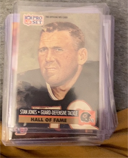 1991 Pro Set #29 Stan Jones — front