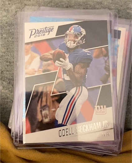 2018 Panini Prestige #56 Odell Beckham Jr. — front