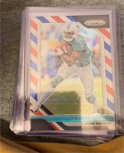 2024 Panini Prizm DeVante Parker Miami Dolphins — front
