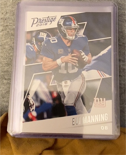 2018 Panini Prestige #170 Eli Manning — front