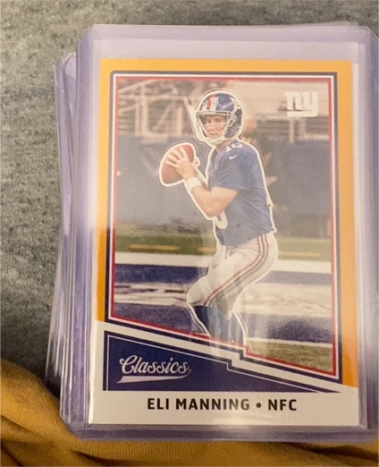 2017 Panini Classics Eli Manning #NFC — front