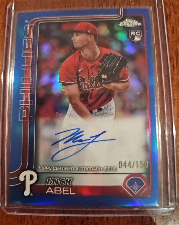 2025 Topps Chrome #RA-MA Mick Abel — front