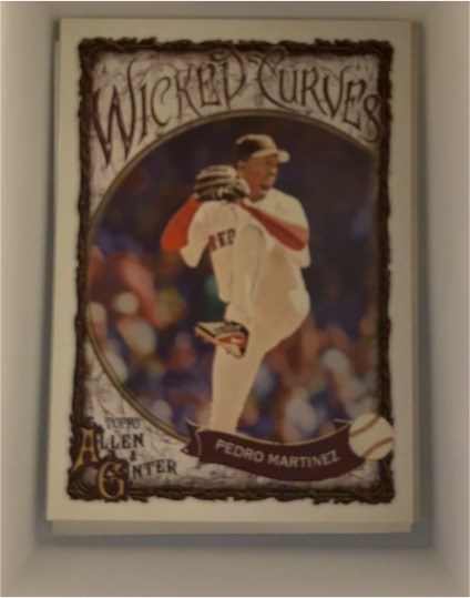 2025 Topps Allen & Ginter #WC-12 Pedro Martinez Wicked Curves — front
