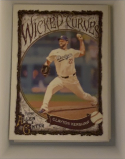 2025 Topps Allen & Ginter #WC-7 Clayton Kershaw — front