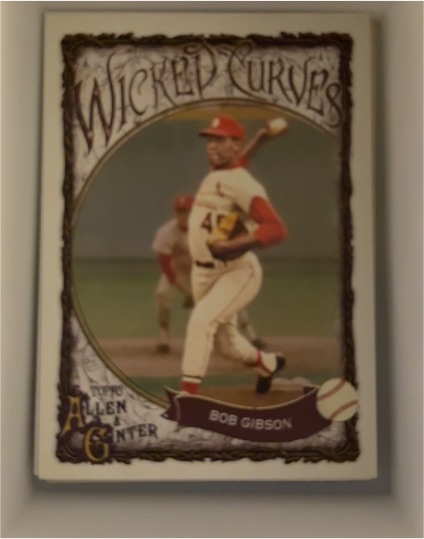 2025 Topps Allen & Ginter #WC-23 Bob Gibson — front