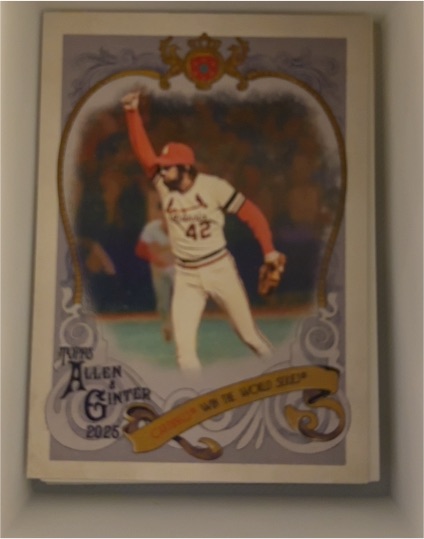 2025 Topps Allen & Ginter #SV-35 Bruce Sutter — front