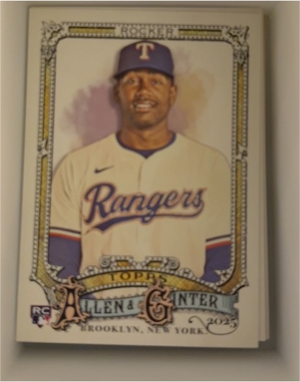 2025 Topps Allen & Ginter #124 Kumar Rocker — front