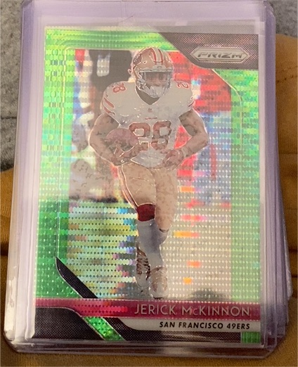 2018 Panini Prizm #215 Jerick McKinnon — front