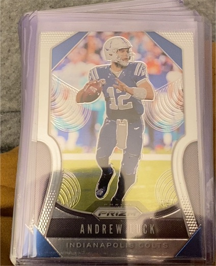 2019 Panini Prizm Andrew Luck — front