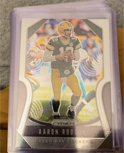 2019 Panini Prizm #119 Aaron Rodgers — front