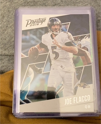 2018 Panini Prestige #87 Joe Flacco — front