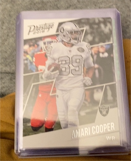 2018 Panini Prestige #81 Amari Cooper — front