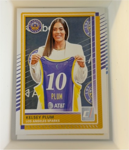 2025 Panini Donruss WNBA #12 Kelsey Plum — front