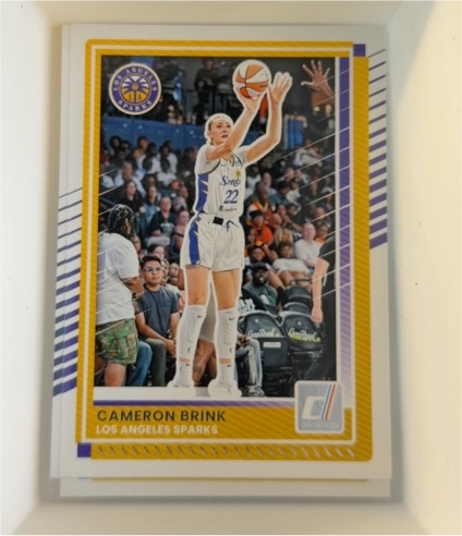 2025 Panini Donruss WNBA #2 Cameron Brink — front