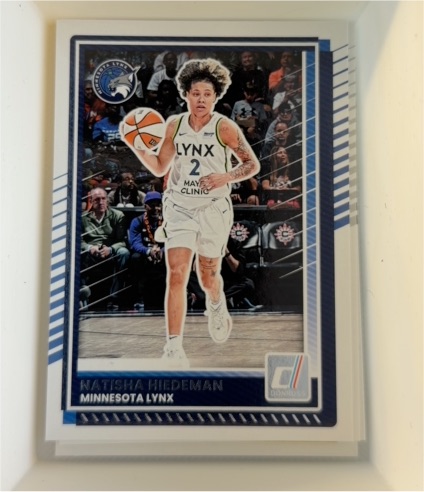 2025 Panini Donruss WNBA #72 Natisha Hiedeman — front