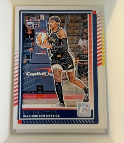 2025 Donruss WNBA #41 Brittney Sykes — front