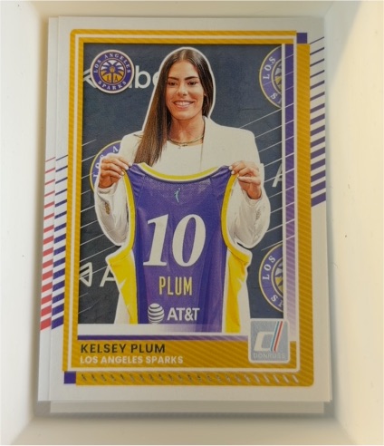 2025 Panini Donruss WNBA #12 Kelsey Plum — front