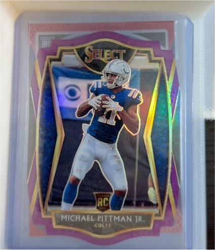 2020 Panini Select #162 Michael Pittman Jr. — front