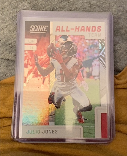 2019 Panini Score All Hands Team #AHT-9 Julio Jones — front