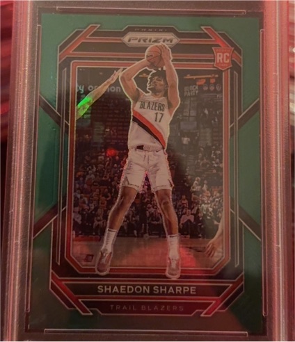 2022-23 Panini Prizm #250 Shaedon Sharpe — front