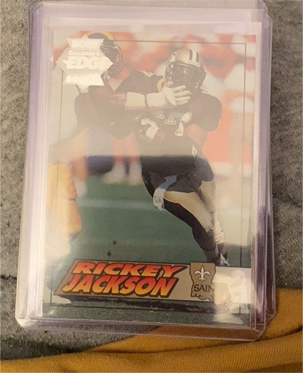 1994 Collector's Edge Boss Squad Silver #144 Rickey Jackson — front