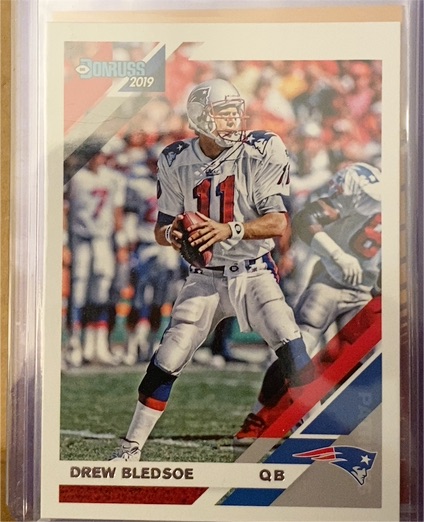 2019 Donruss #169 Drew Bledsoe — front