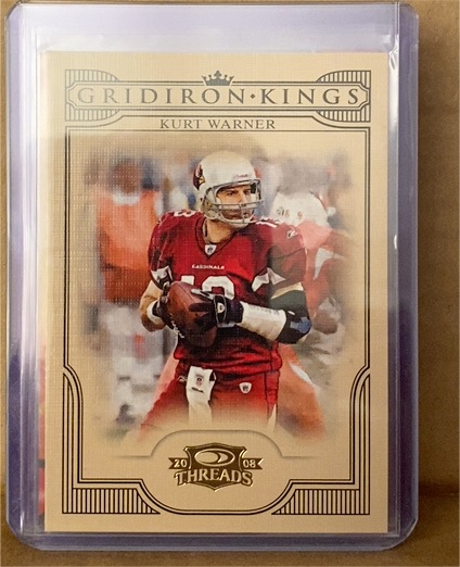 2008 Donruss Threads #PGK-3 Kurt Warner — front