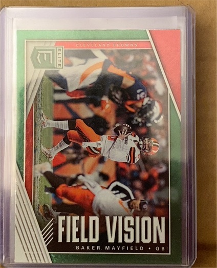 2019 Donruss Elite #FV-8 Baker Mayfield — front