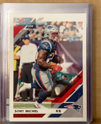 2019 Donruss #163 Sony Michel — front