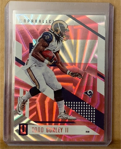 2017 Panini Unparalleled #186 Todd Gurley II — front