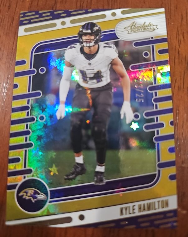2024 Panini Absolute Football #10 Kyle Hamilton — front