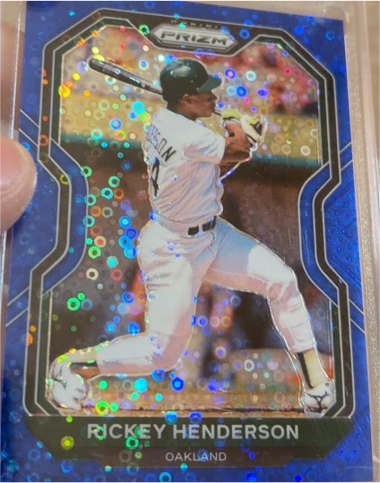 2021 Panini Prizm #157 Rickey Henderson — front