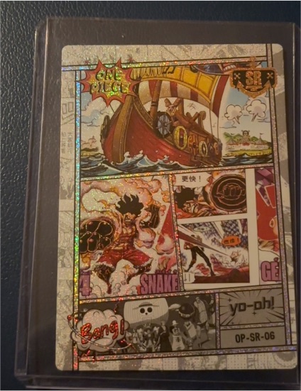 One Piece OP-SR-06 Monkey D. Luffy — front