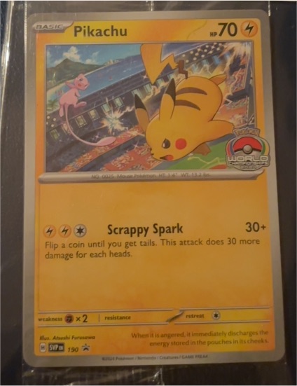 2024 Pokémon SVP #190 Pikachu — front