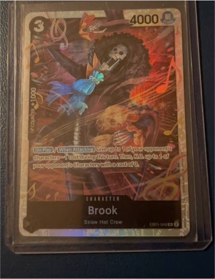 One Piece Card Game EB01-046 Brook — front