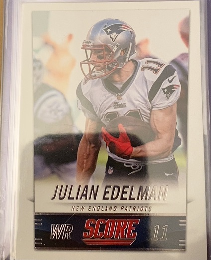 2014 Score #131 Julian Edelman — front