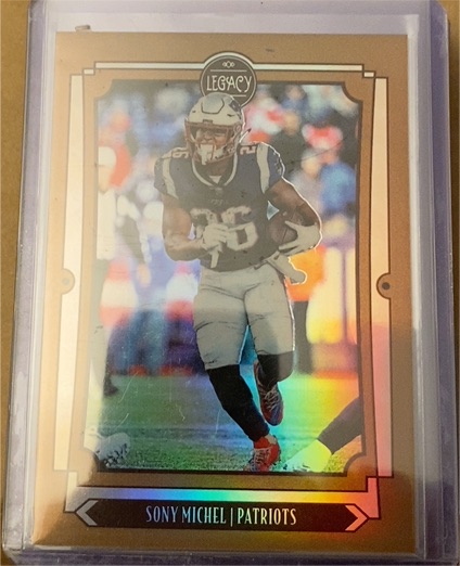 2019 Panini Legacy #35 Sony Michel — front