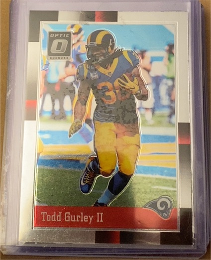 2018 Donruss Optic Todd Gurley II — front