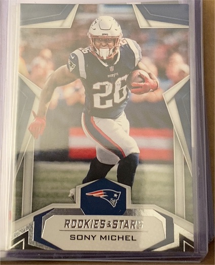2019 Panini Rookies & Stars #42 Sony Michel — front