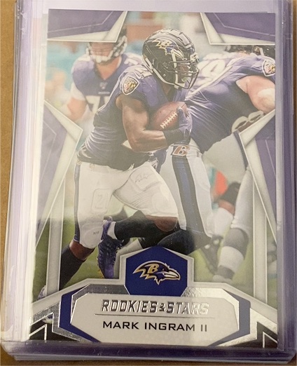 2019 Panini Rookies & Stars #6 Mark Ingram II — front