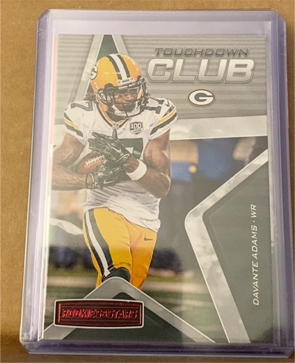 2019 Panini Rookies & Stars #TC-DA Davante Adams Touchdown Club — front