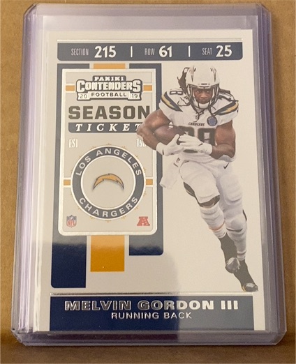 2019 Panini Contenders #100 Melvin Gordon III — front