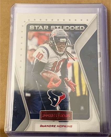 2019 Panini Rookies & Stars #SS-DH DeAndre Hopkins Star Studded — front