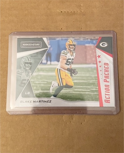 2019 Panini Rookies & Stars Action Packed #18 Blake Martinez — front